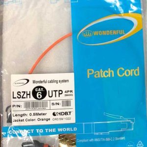 patch cord wonderful utp 28awg